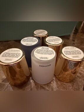 APOTHEKE Scented Candles six 1.2 oz votives